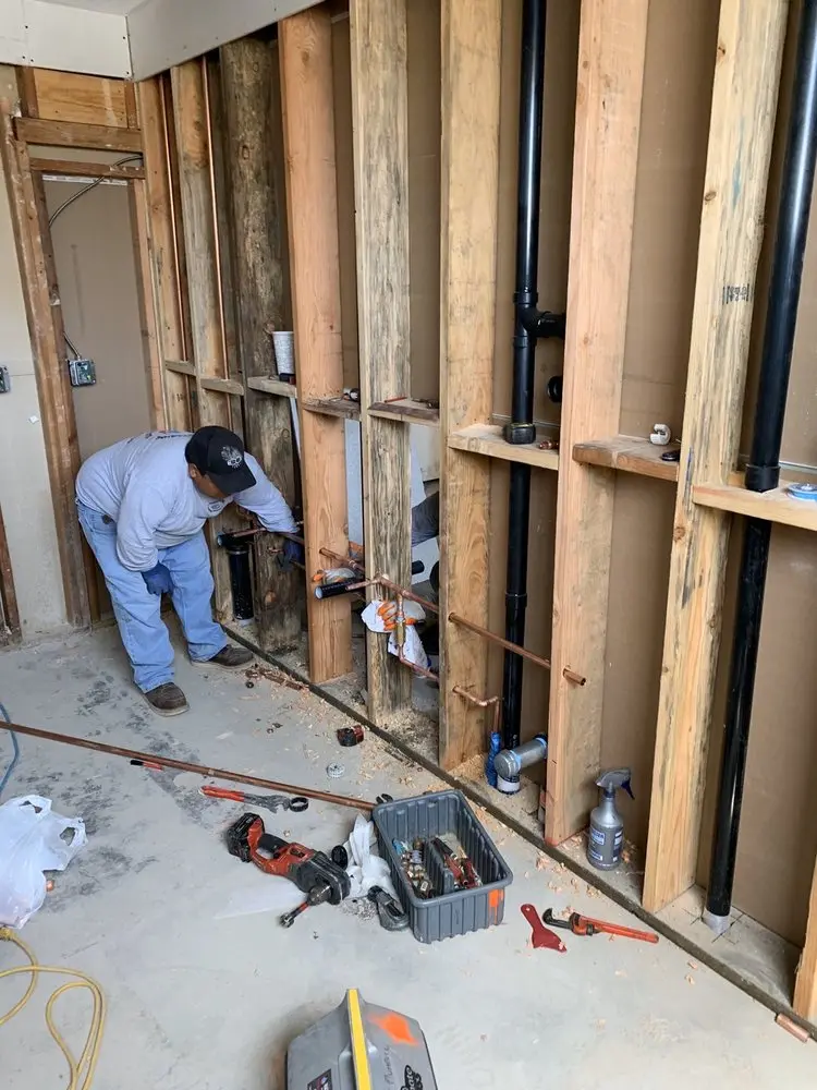 Commercial rough-in plumbing for Gas Line Repair in Morrisville